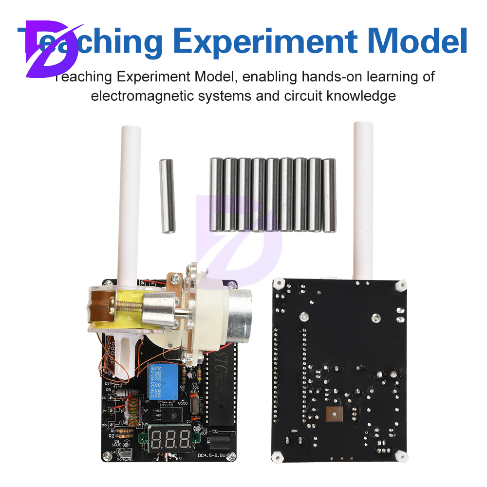 Diy Electronics Projects For Adults - Kit cannone elettromagnetico fai-da-te Esperimento scientifico