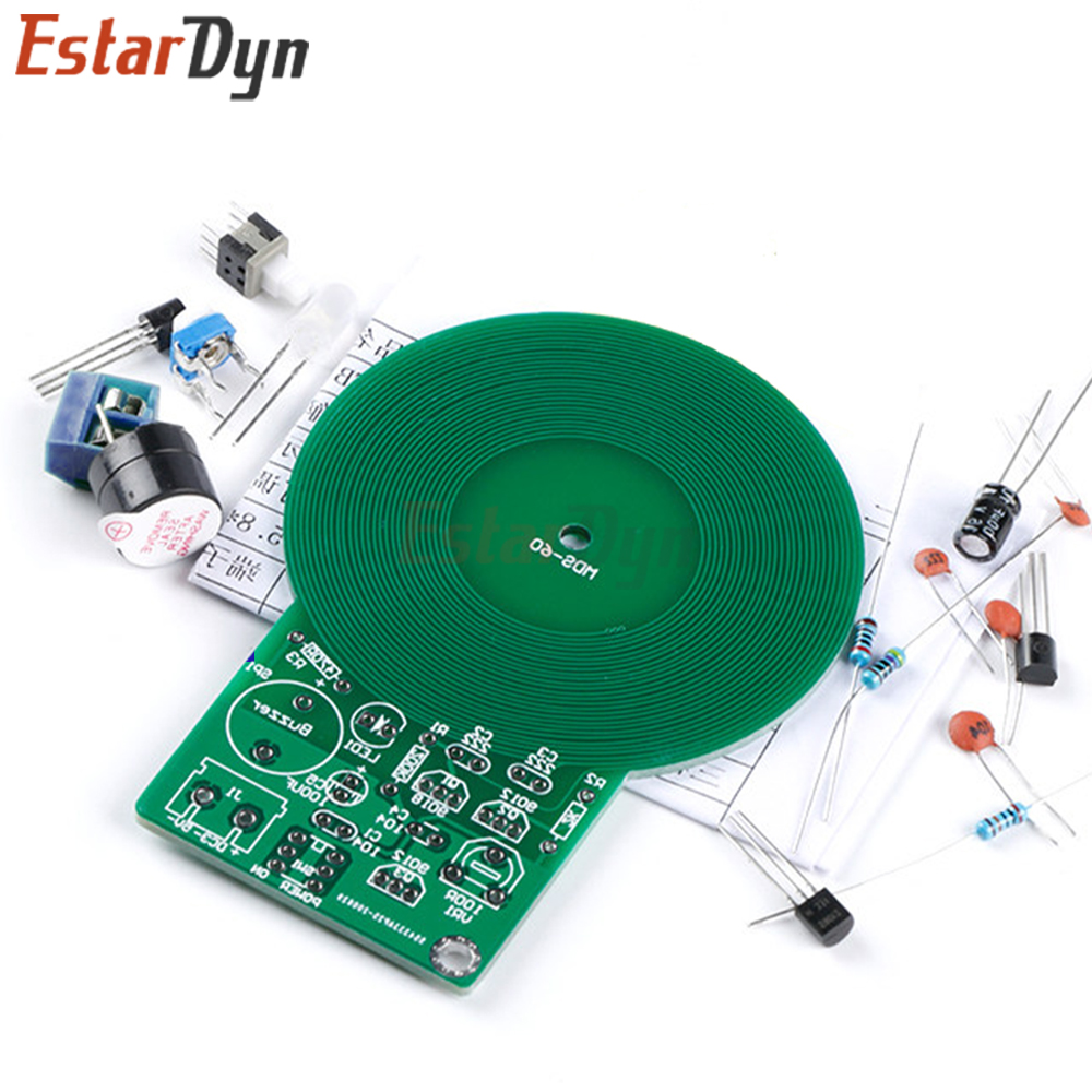 Diy Electronics Parts - Kit Rilevatore di Metalli Fai-da-te JS-60,