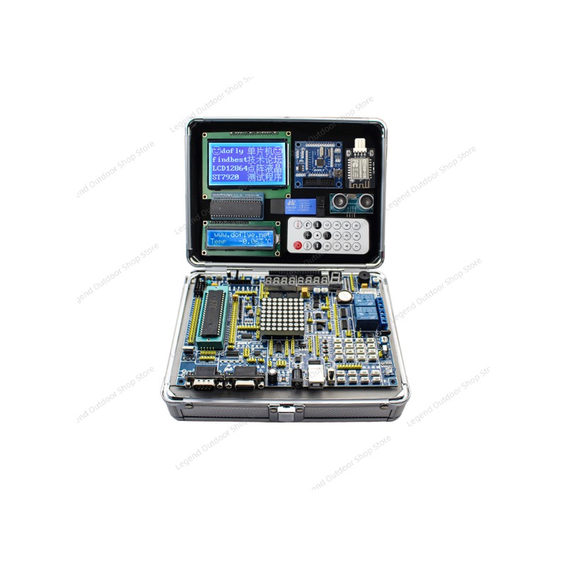 Diy Electronics Box - Scheda di sviluppo LY-51S 51MCU, kit