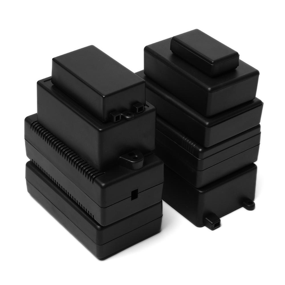Diy Electronics Box - 1pc plastica nera impermeabile custodia fai