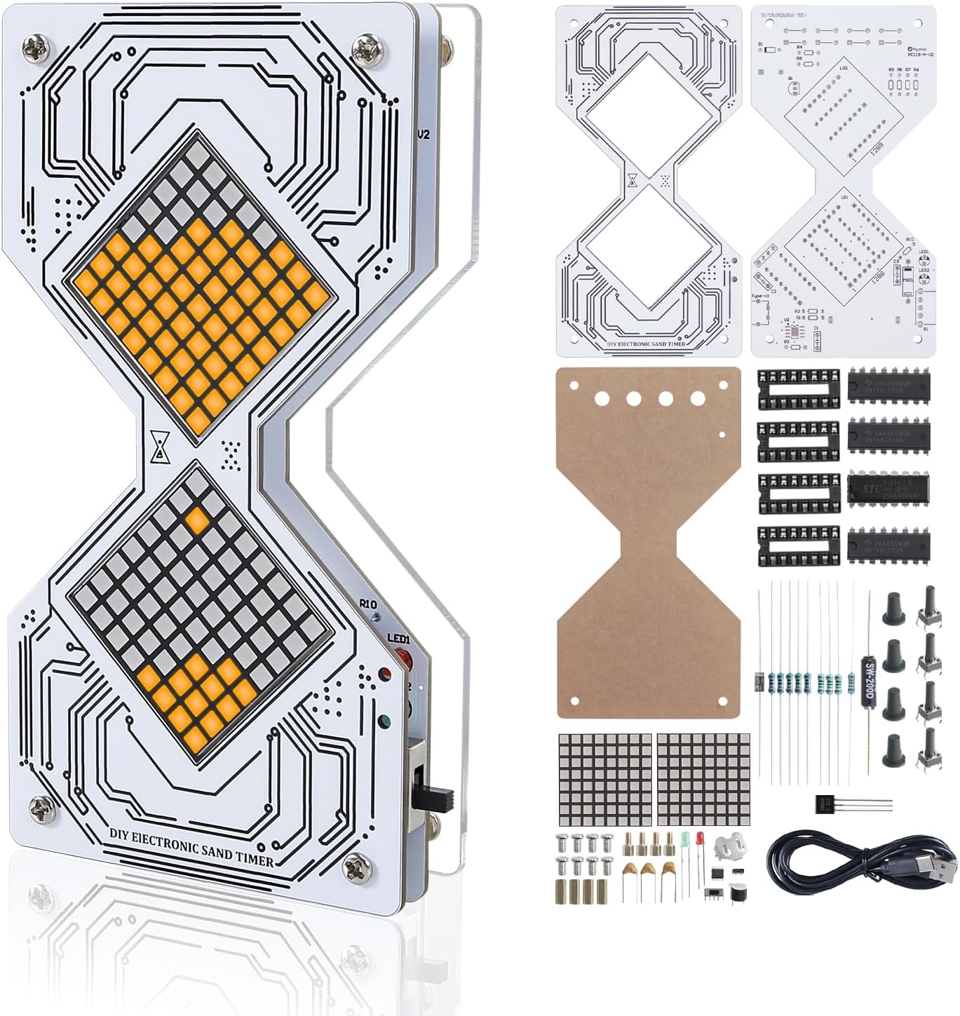 Kit fai-da-te per clessidra el - Diy Electronics Projects For Adults recensione e prezzo