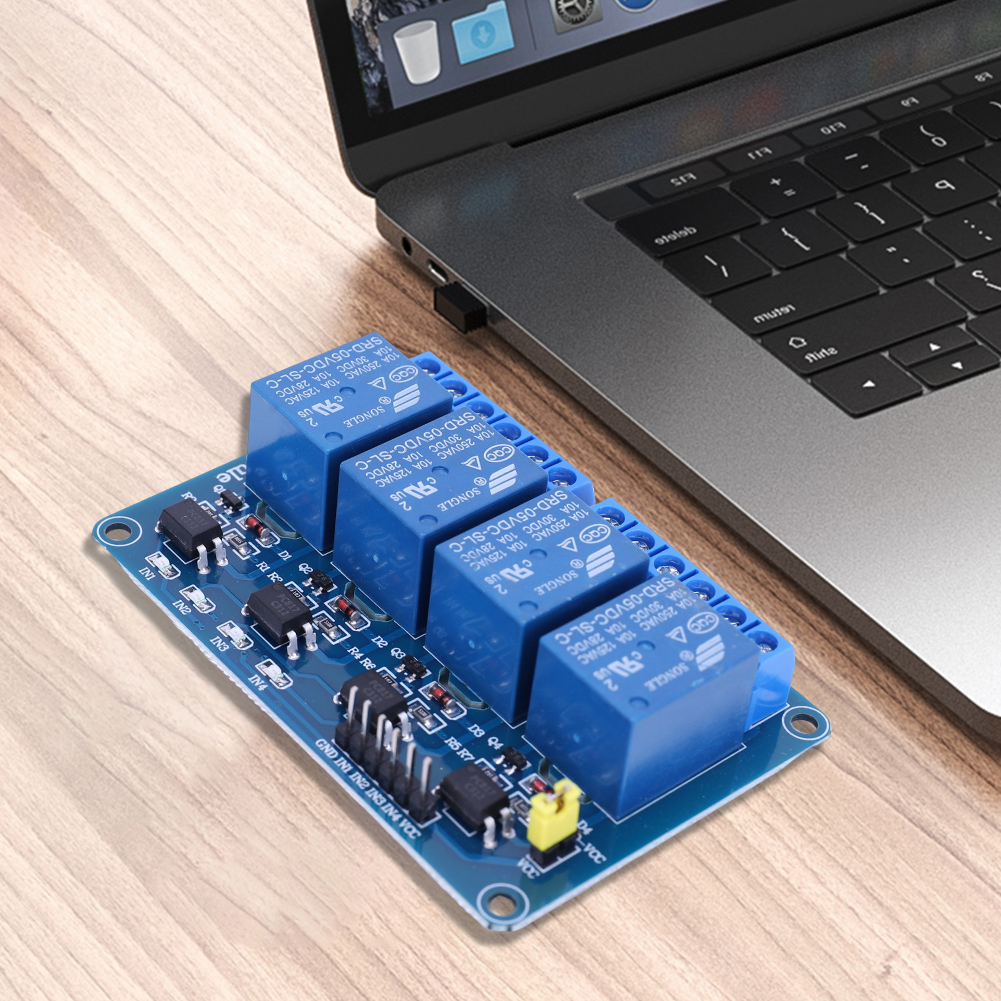 Scheda relè a 4 canali 5V 12V  - Relay Module 5V recensione e prezzo