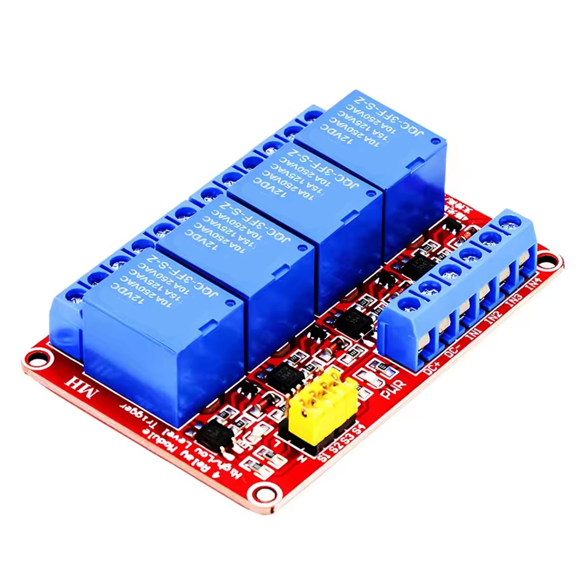 Modulo relè a 4 canali A49T 5V - Relay Module 5V recensione e prezzo