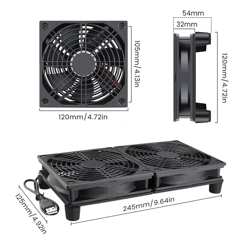Ventola di Raffreddamento per  - Diy Electronics Box recensione e prezzo