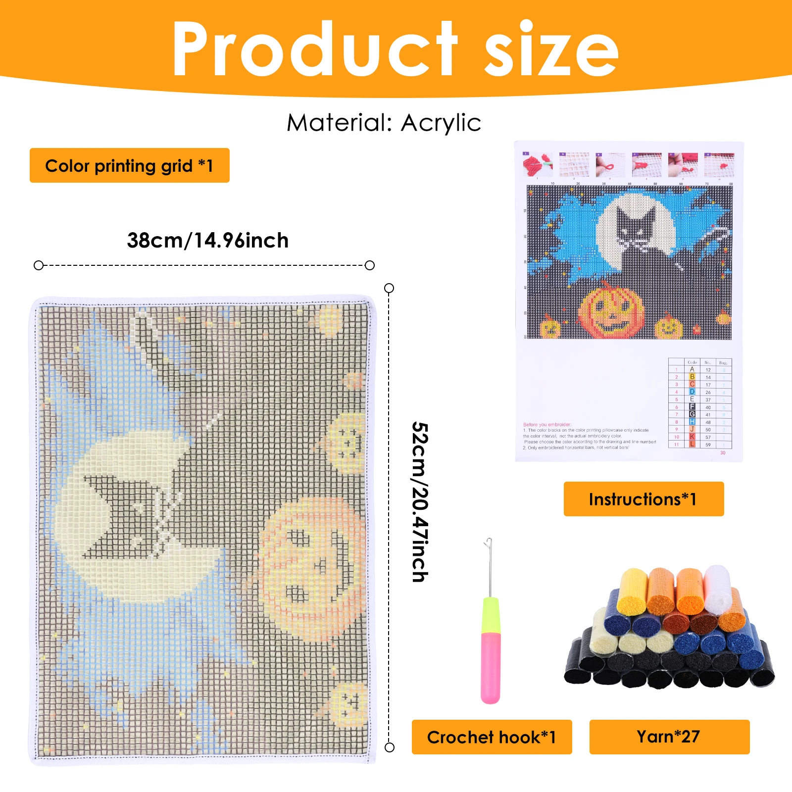 Kit per Tappeti con Uncinetto, - Diy Electronics Watch recensione e prezzo