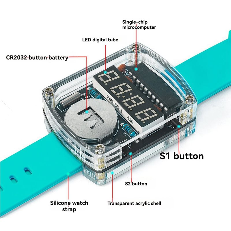 Kit Elettronico Fai-da-te 2X p - Diy Electronics Watch recensione e prezzo