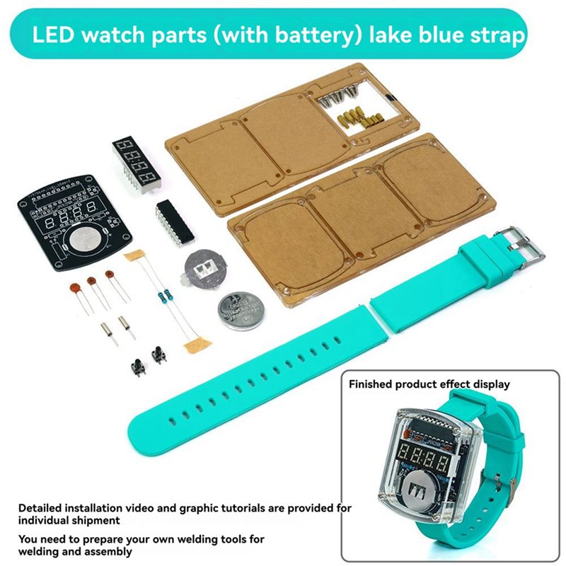 Kit Elettronico Fai-da-te 2X p - Diy Electronics Watch recensione e prezzo