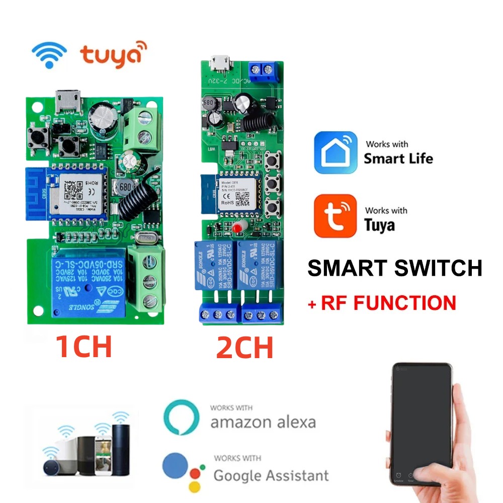 Alexa Smart Switch Tuya Smart  - Relay Module 5V recensione e prezzo