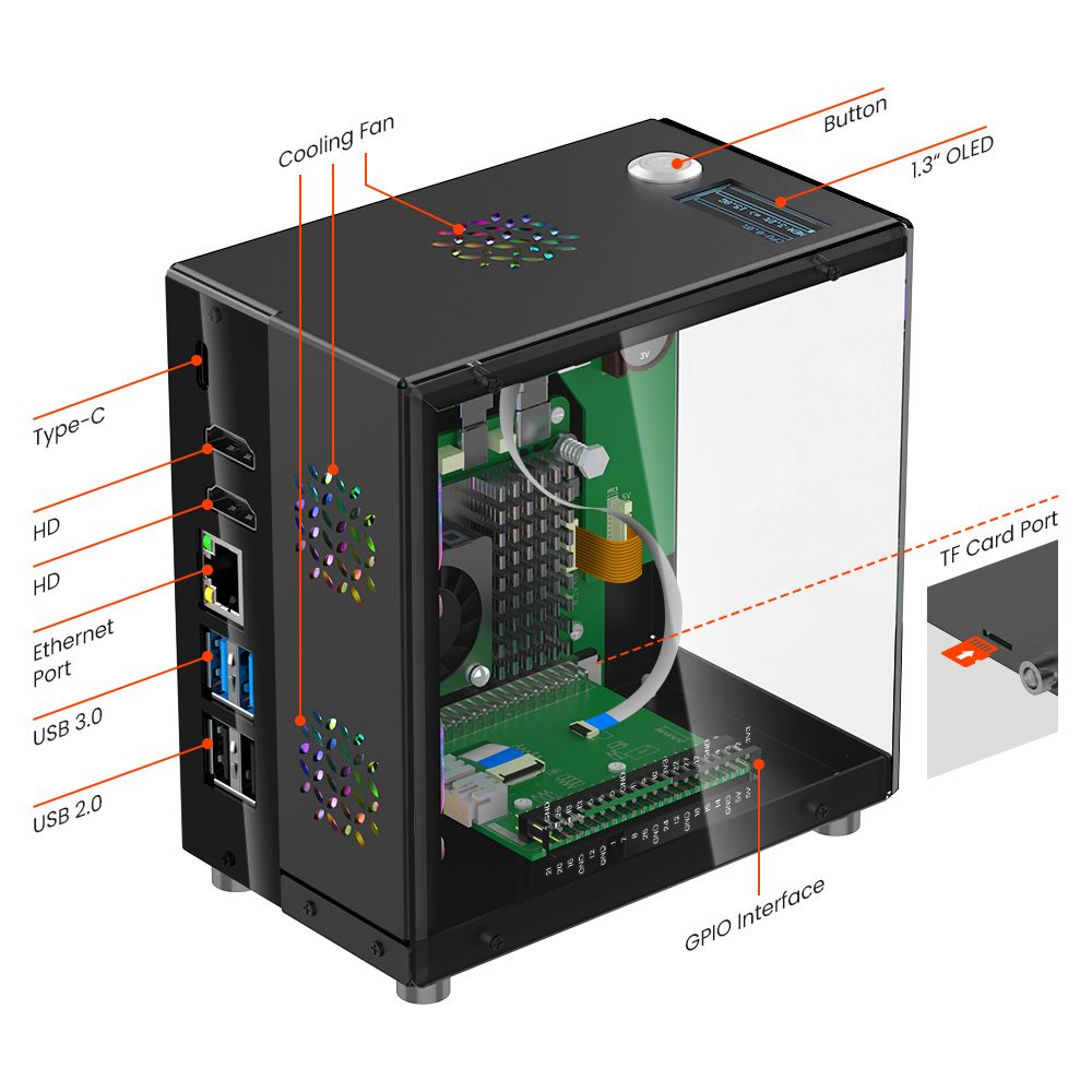 Kit protettivo custodia Raspbe - Diy Electronics Raspberry Pi recensione e prezzo