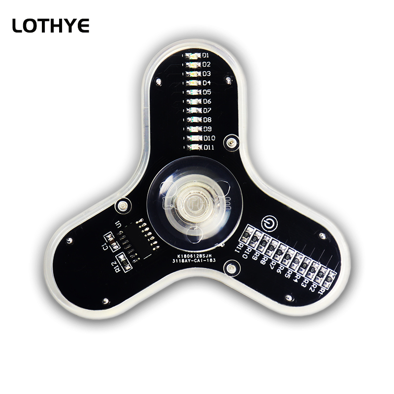 LED Fidget Spinner Produzione  - Diy Electronics Parts recensione e prezzo