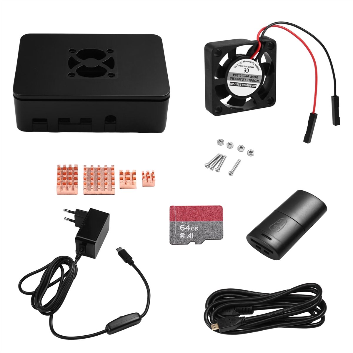 Kit A73T per Raspberry Pi 4B c - Diy Electronics Raspberry Pi recensione e prezzo